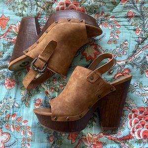 G by Guess Chunky Heels